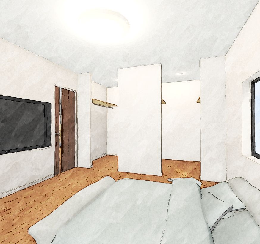 可動式間切りのイメージ